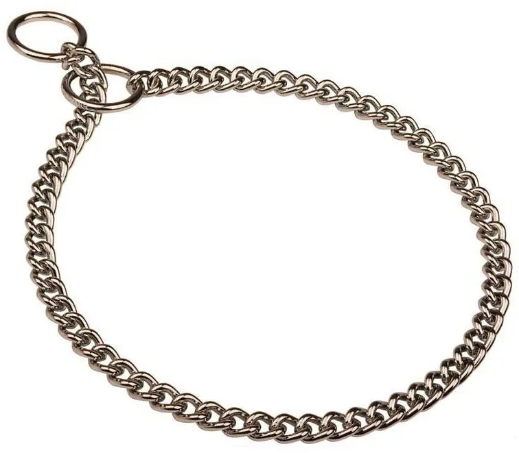 Zgarda dresaj zala scurta Sprenger, crom - 50cm