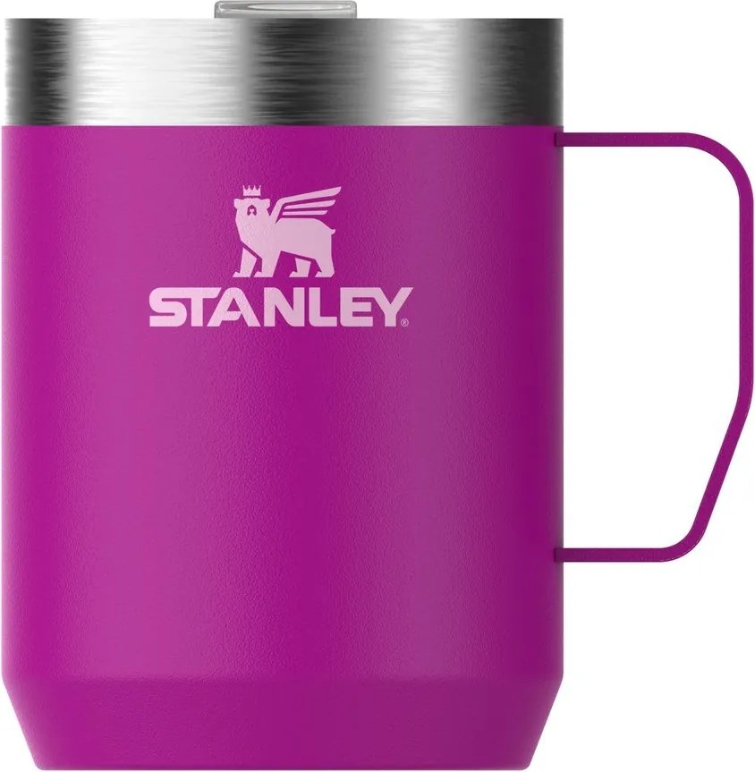 Cană termos roz din oțel inoxidabil 230 ml Stay-Hot Camp Mug Violet Blossom – Stanley