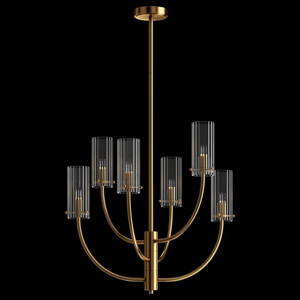 Candelabru Arco Maytoni G9, Auriu, MOD223PL-06BS, Germania