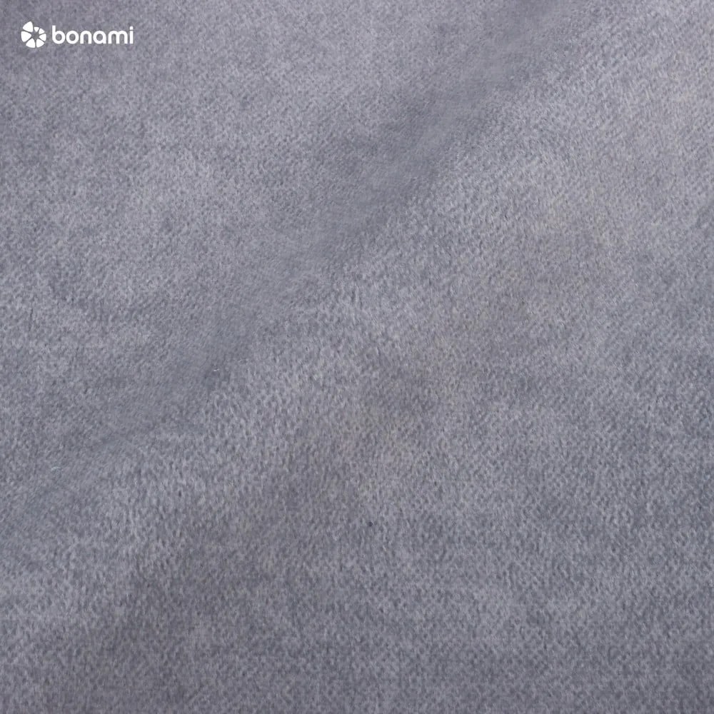 Pat boxspring gri deschis cu spațiu de depozitare 200x200 cm Rico – Ropez