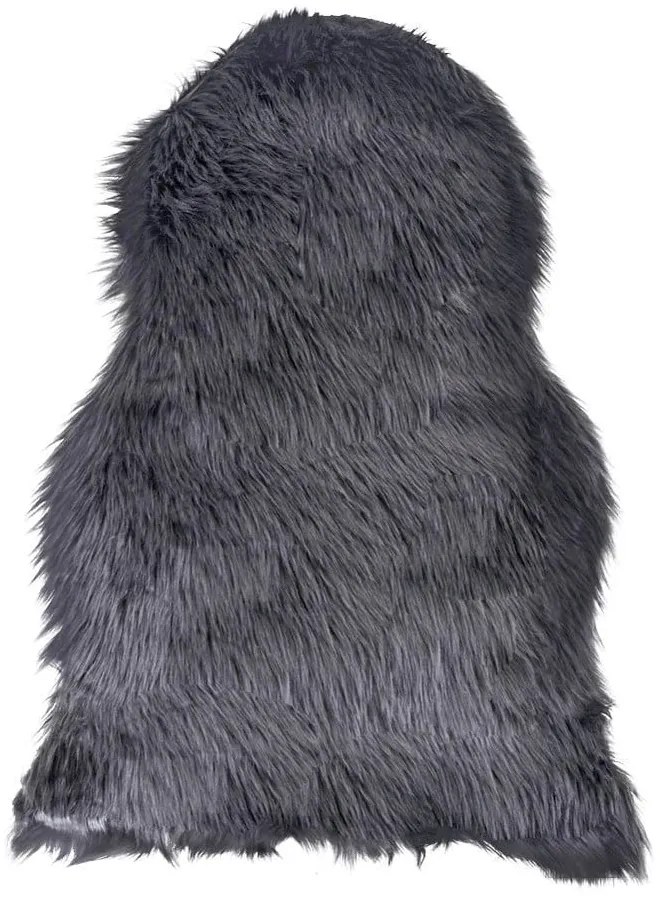 Blană gri antracit sintetică 50x85 cm – House Nordic