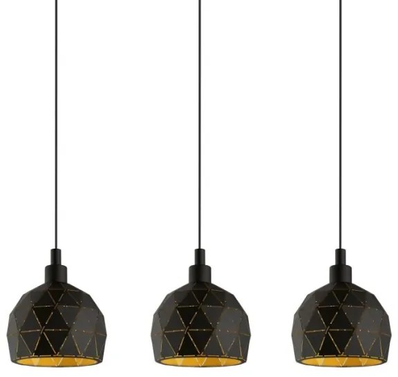 Eglo 97846 - Lustră pe cablu ROCCAFORTE 3xE14/40W/230V