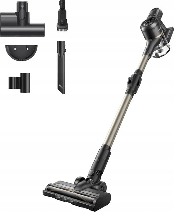 Aspirator vertical fara fir Dreame T30 Flex VJ74E, 450 W, 144 AW, 3 viteze, 0,5 L, 60 min, HEPA H13, LED, Motor fara perii, Negru