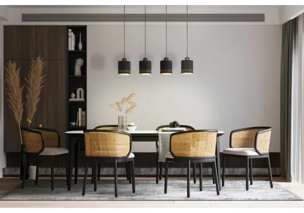 Eglo 99275 - Lustră pe cablu ESTEPERRA 4xE27/28W/230V