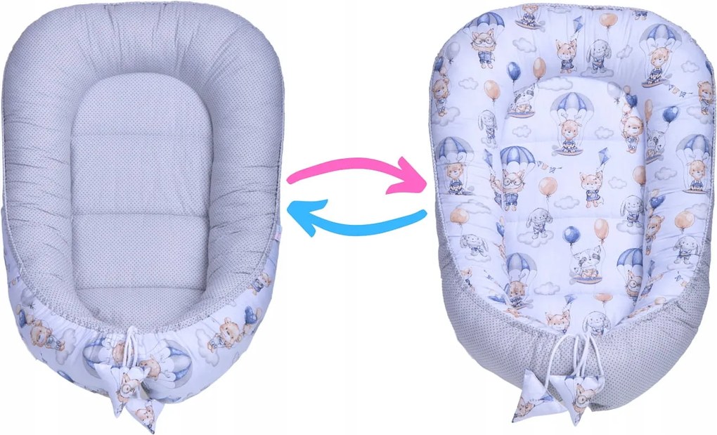 ShopJK SET PENTRU PĂTUȚ - 7 PIESE - ÎN NORI-018733