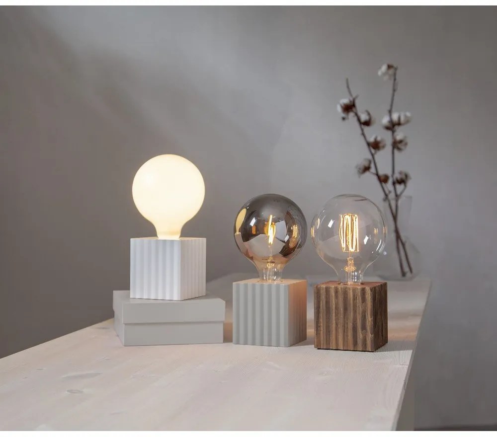 Bec LED/cu filament E27, cu lumină caldă 2 W Plain Smoke – Star Trading