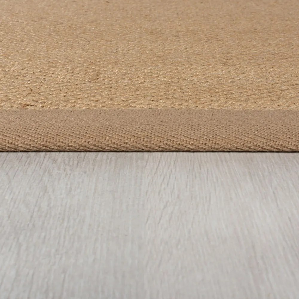 Covor tip traversă în culoare naturală din iută 60x230 cm Kira – Flair Rugs