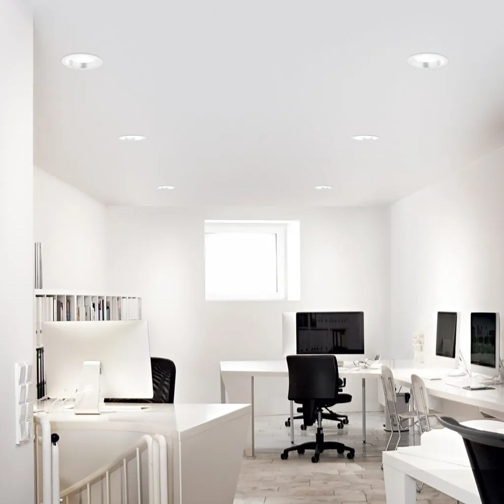 Spot LED incastrabil cu protectie IP54 Off fi 42w 3000k alb