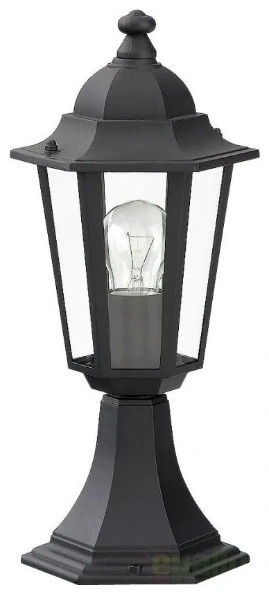 Stalp exterior H-40cm, IP43, negru Velence 8206 RX