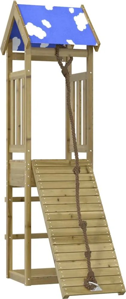 vidaXL Set de joacă pentru exterior, lemn de pin impregnat