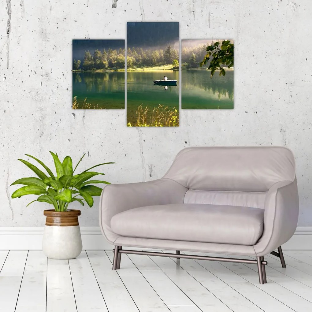 Tablou cu lac (90x60 cm)