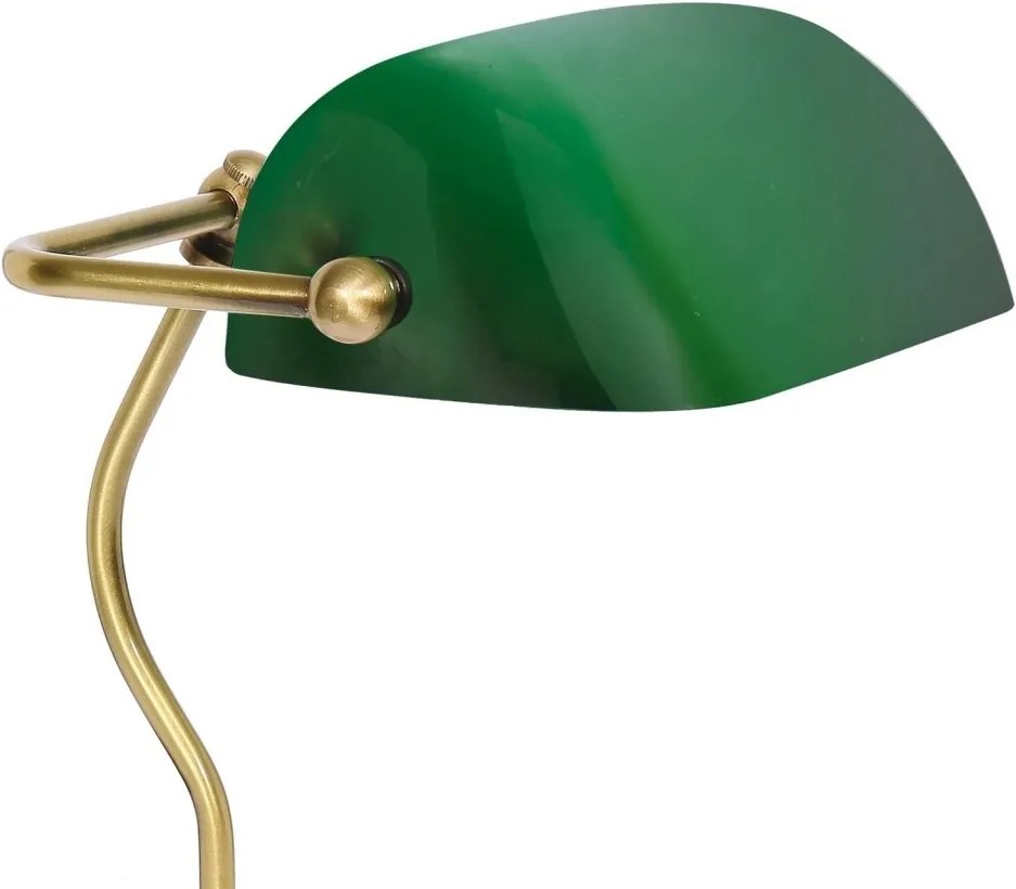 Lampa de birou din alama design clasic Banker