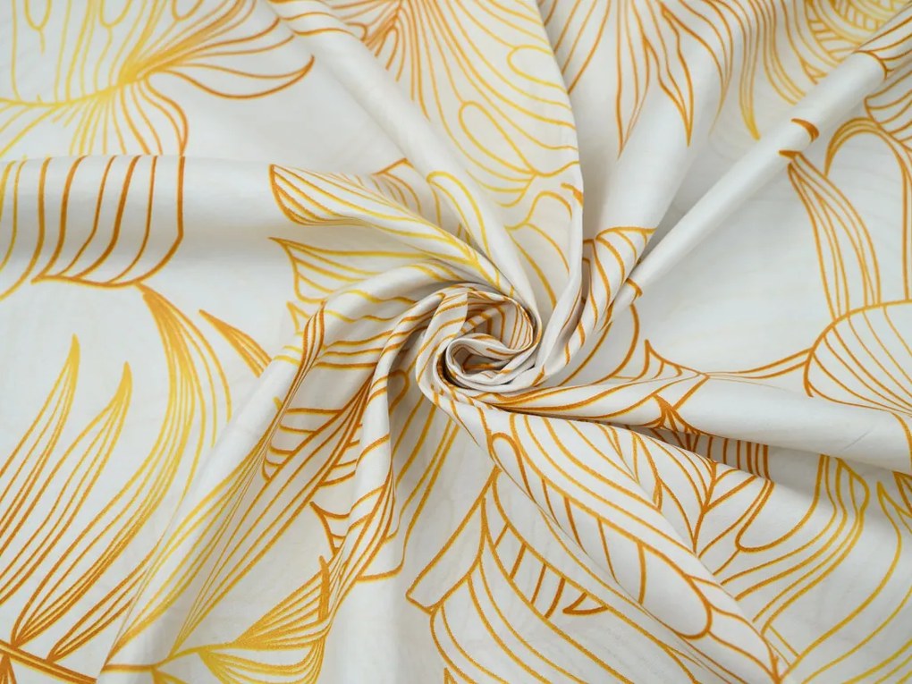 Lenjerie de pat din microfibra PALMERA crem Dimensiune lenjerie de pat: 70 x 80 cm | 140 x 200 cm