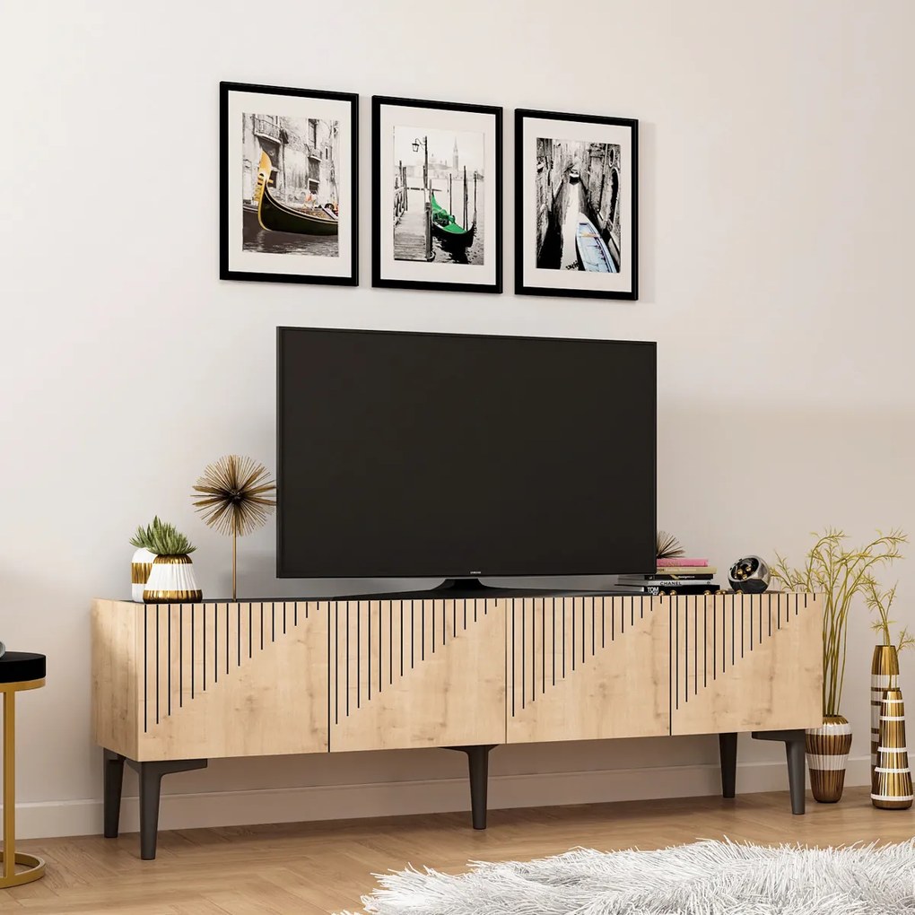 Măsuță TV Draw Sapphire Oak
