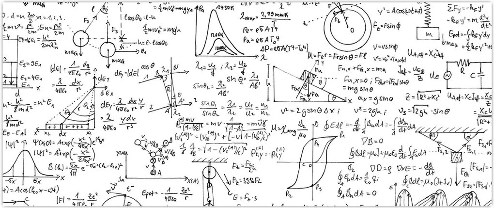 Tablou - Formule (120x50 cm)