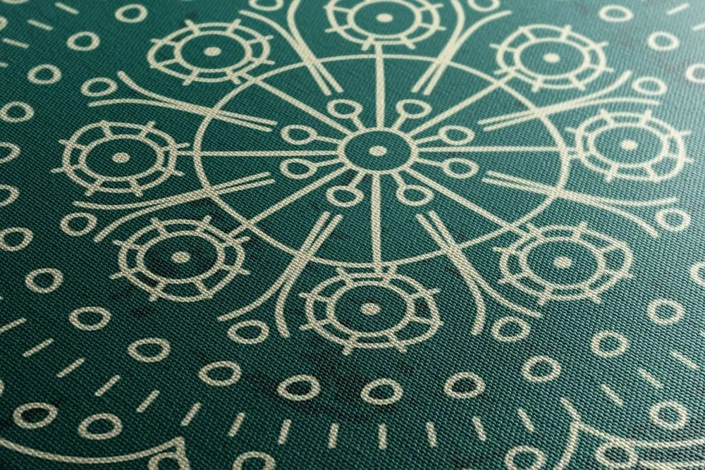 Tablou Mandala desenată manual