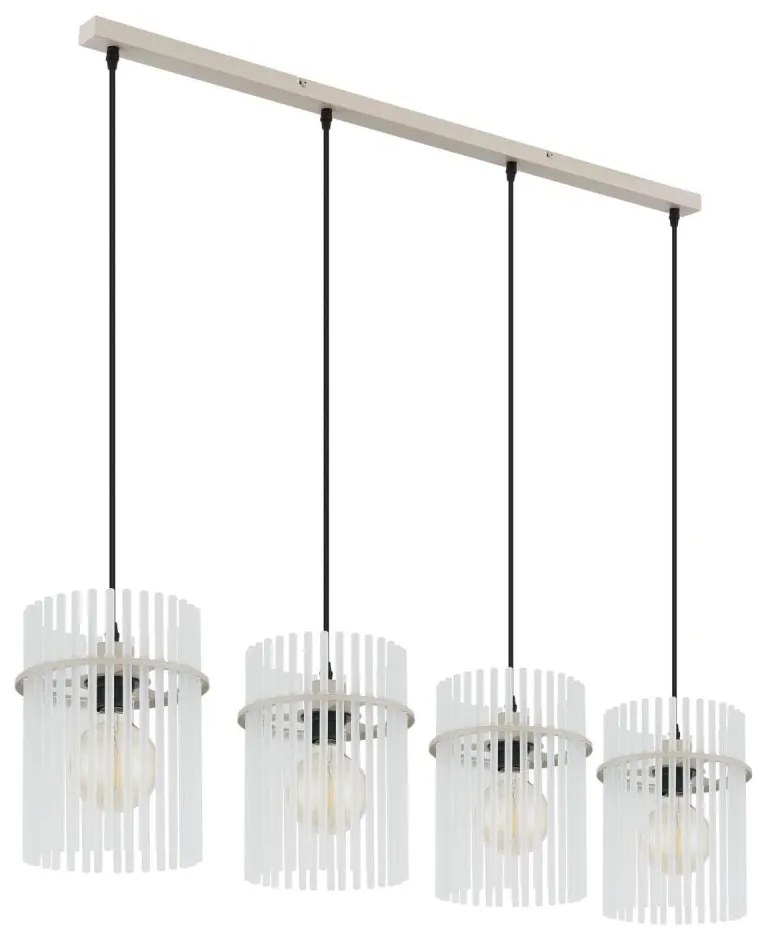 Globo 15698-4HB - Lustră suspendată pe cablu GORLEY, 4xE27/60W/230V