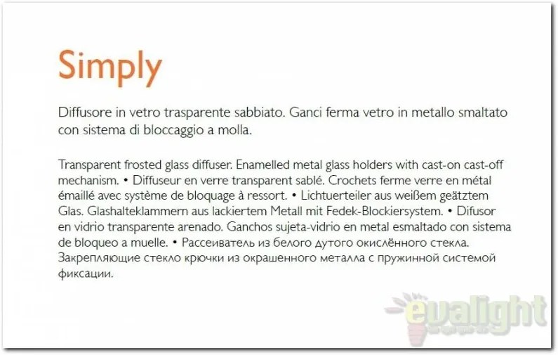Aplica de perete,Plafonier diam. 50cm SIMPLY PL4 007991