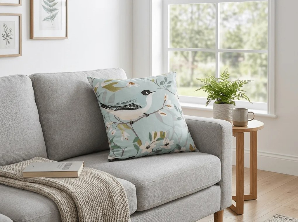 Husa de perna din microfibra FLORIBIRD 45x45 cm, verde