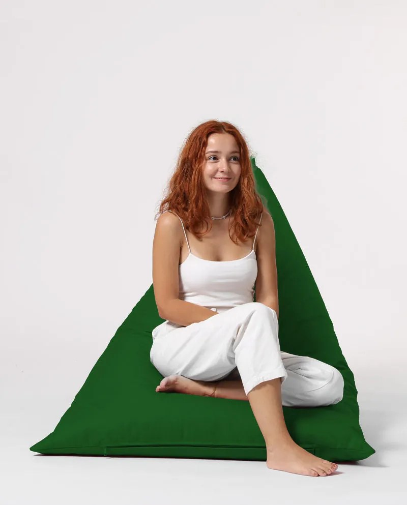 Fotoliu puf pentru grădină Pyramid Big Bed Pouf - Green
