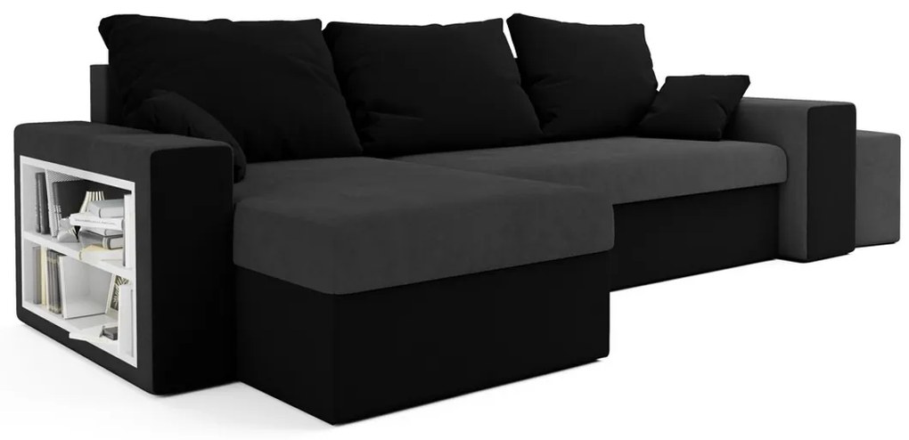 Expedo Colțar extensibil INDIANA, 253x72x145, microfibră 27/15