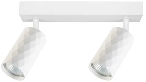 Brilagi - Spot dublu SELE DIAMANT 2xGU10/30W/230V alb