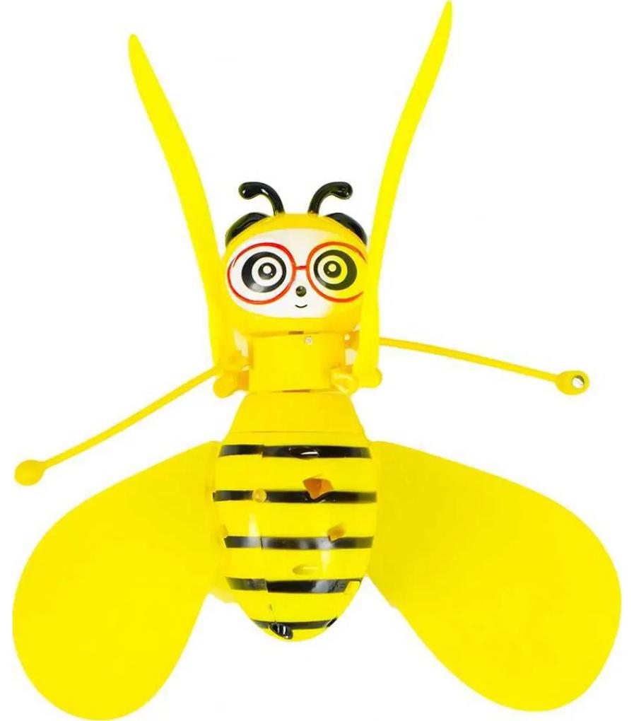 Albina zburatoare cu senzor, galbena