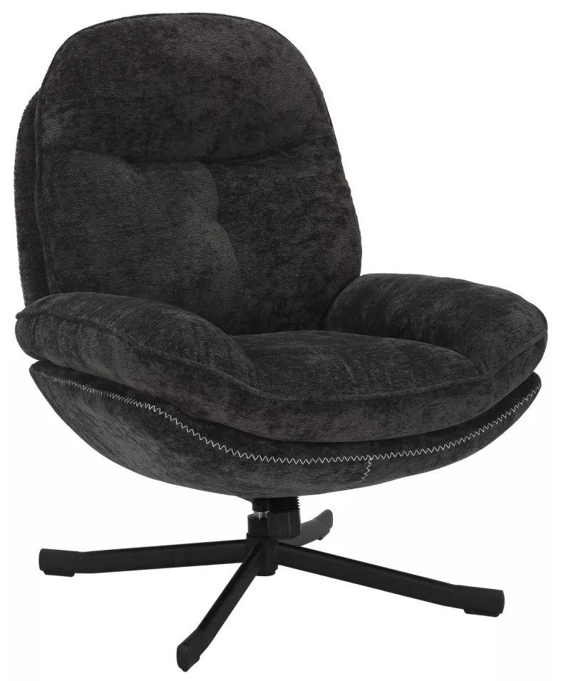 Fotoliu Harper negru/negru Tap.242