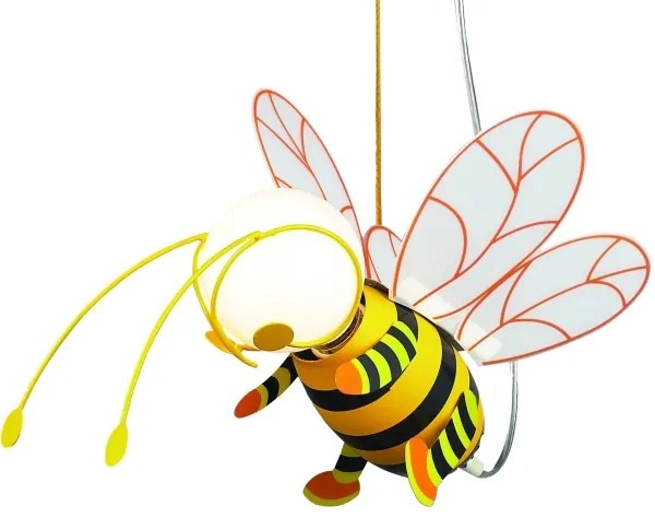 Lustră LED pe cablu pentru copii Globo 15725LMDS KITA 1xE27/7W/230V