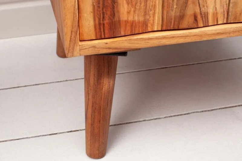 Noptiera din lemn de salcam Mystic 40cm