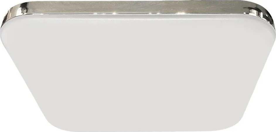 Plafonieră NEMO LED, 11W/230V, 26x26 cm, crom lucios