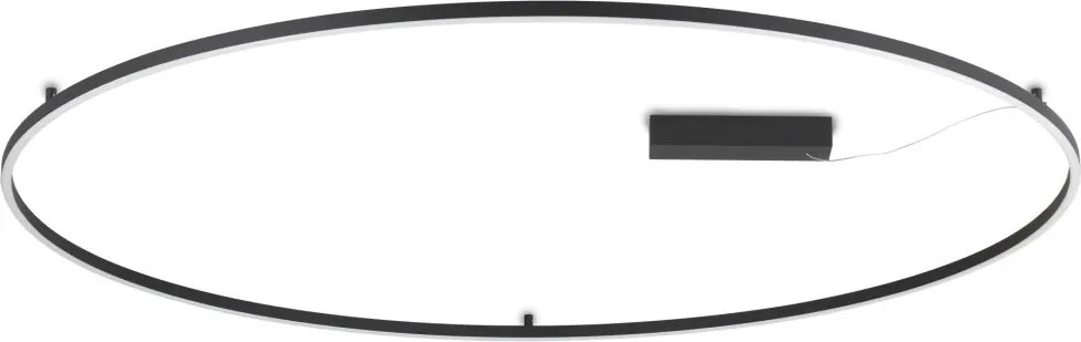 Lustra LED XXL aplicata design circular ORACLE SLIM PL D150 ROUND 3000K ON-OFF NE