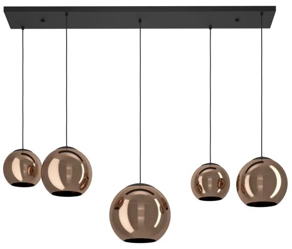 Lustră pe cablu Eglo 390388 CORDOBA 5xE27/40W/230V cupru