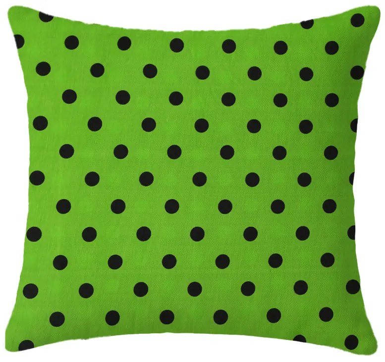 Set 2 huse decorative pentru perna COLAM GREEN 45x45 cm, verde