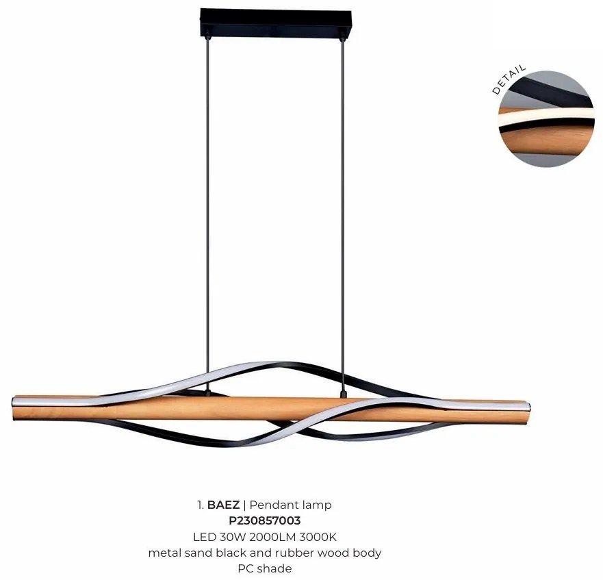 Lustra suspendata LED design modern BAEZ
