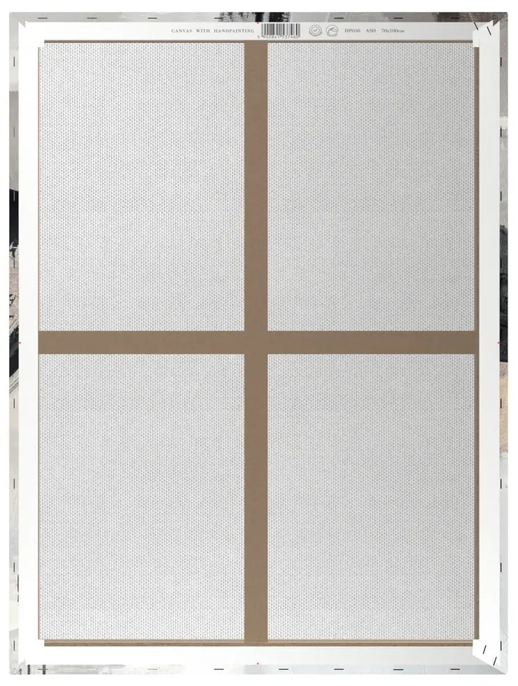 Tablou cu detalii pictate manual 70x100 cm Ash – Styler