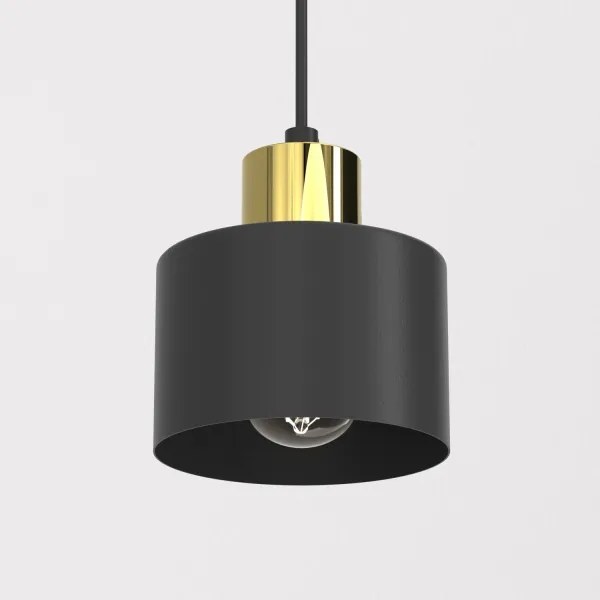 Pendul cu cablu PARKLA, 1xE27/15W/230V, negru