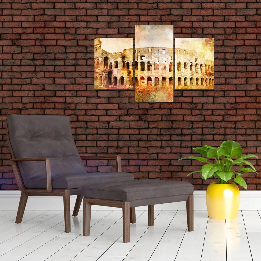 Tablou - Pictură digitală, Colosseum, Roma, Italia (90x60 cm)