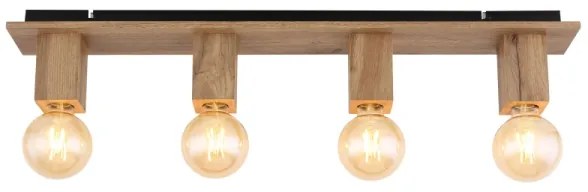 Plafonieră Globo 15655-4D ERNA 4xE27/60W/230V