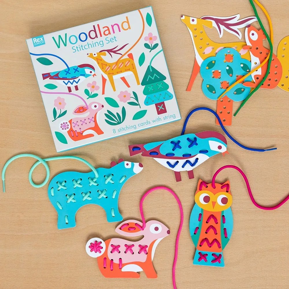 Set creativ Stitching set Woodland – Rex London