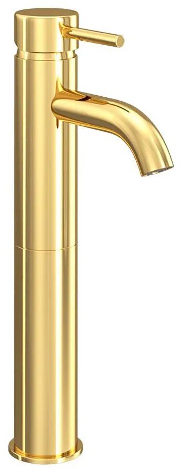 Baterie de lavoar BATH DELUXE 28-005-02-64-00 DRAGOR 29 cm alamă lucioasă