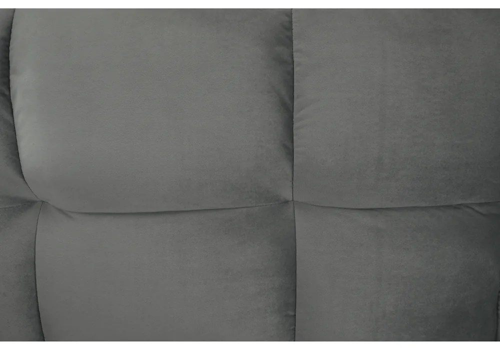 Canapea extensibilă, catifea gri deschis / fag, KAPRERA NEW