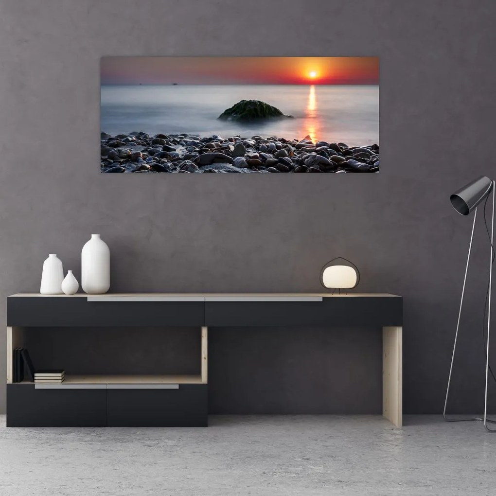 Tablou - Pe mal (120x50 cm)