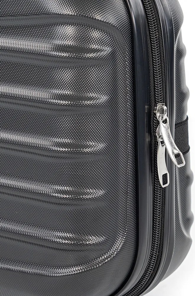 TraveLux Max valiză de mână mică cu capac dur 28x36x16 cm negru