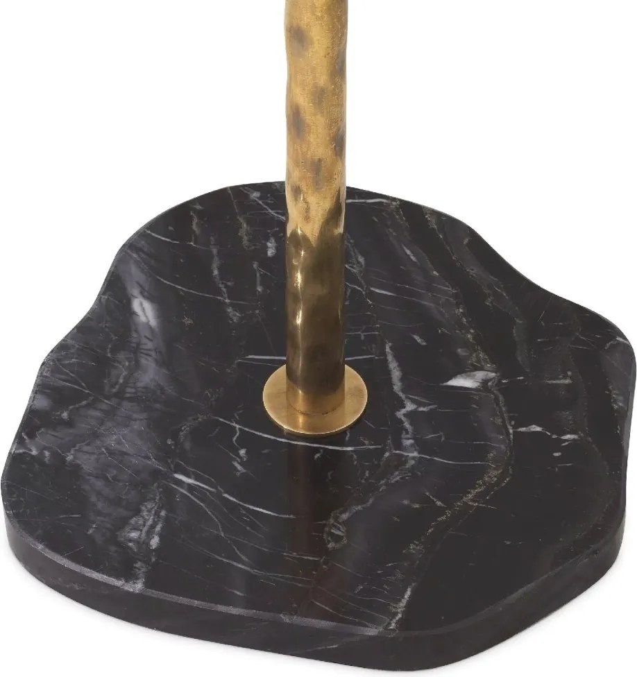 Cuier design LUX din otel inoxidabil si marmura Stern