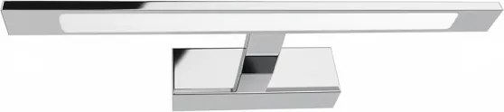 Aplica LED pentru oglindă de baie KLIMT, 8W, 230V, 3000/4000/6000K, 40 cm, IP44, crom lucios