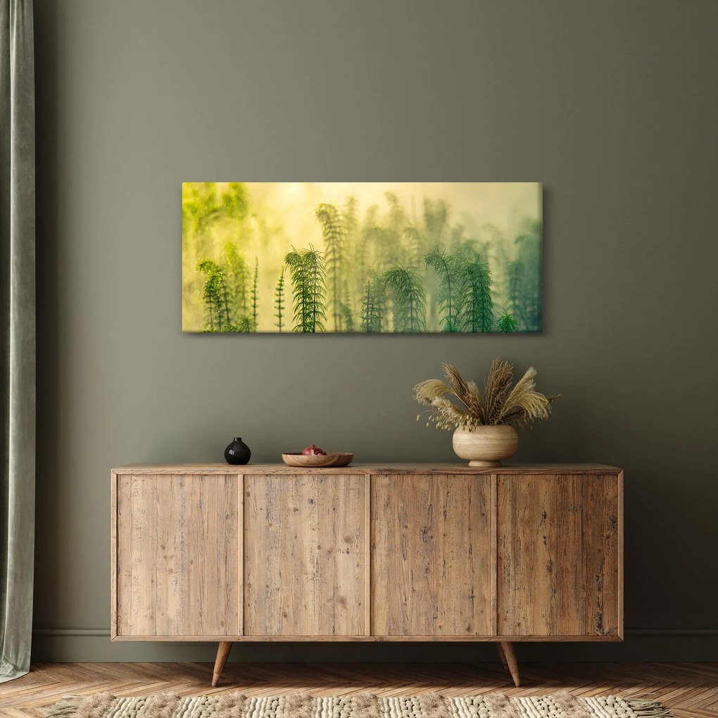 Tablou - Detaliu de primăvară natura cețoasă (120x50 cm)