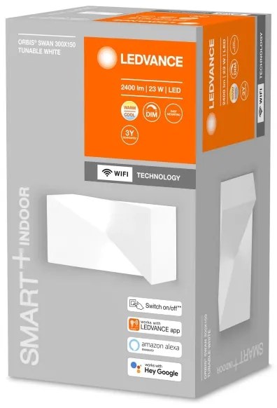 Aplică LED dimabilă SMART+ SWAN LED/23W/230V Wi-Fi Ledvance