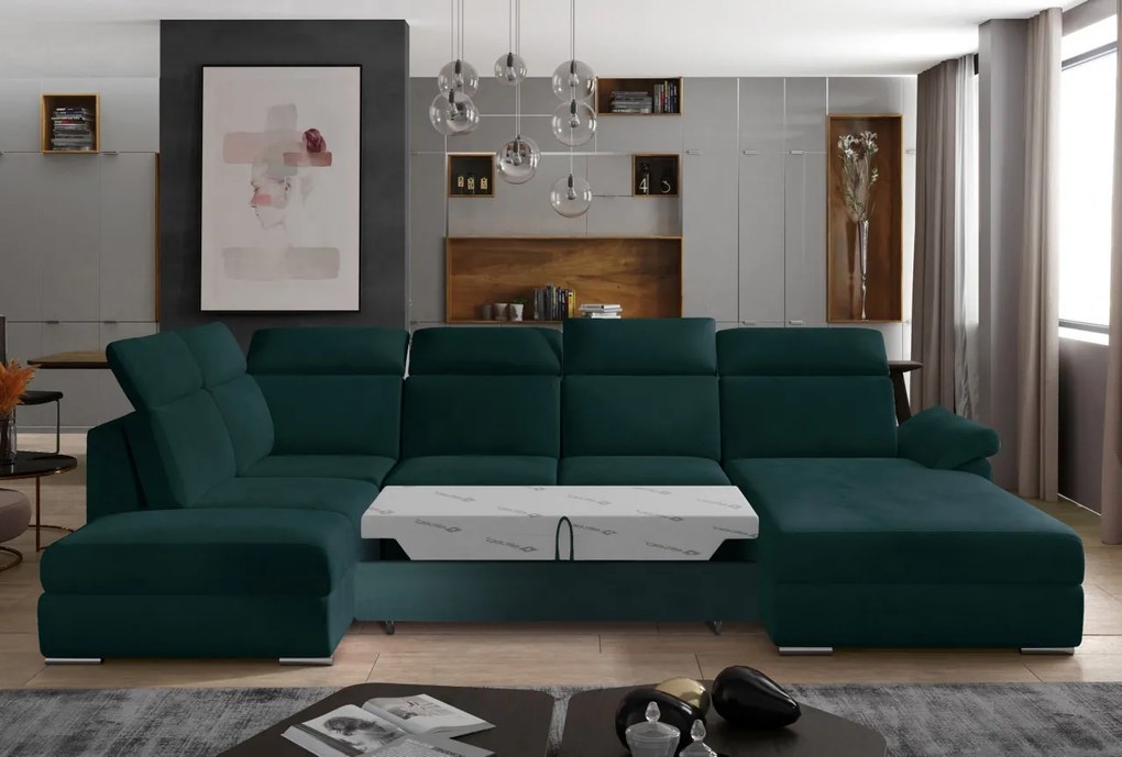 Coltar extensibil Evanell pe stanga Matvelvet 75