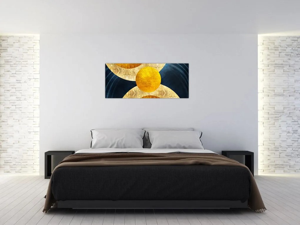 Tablou - Cercuri (120x50 cm)